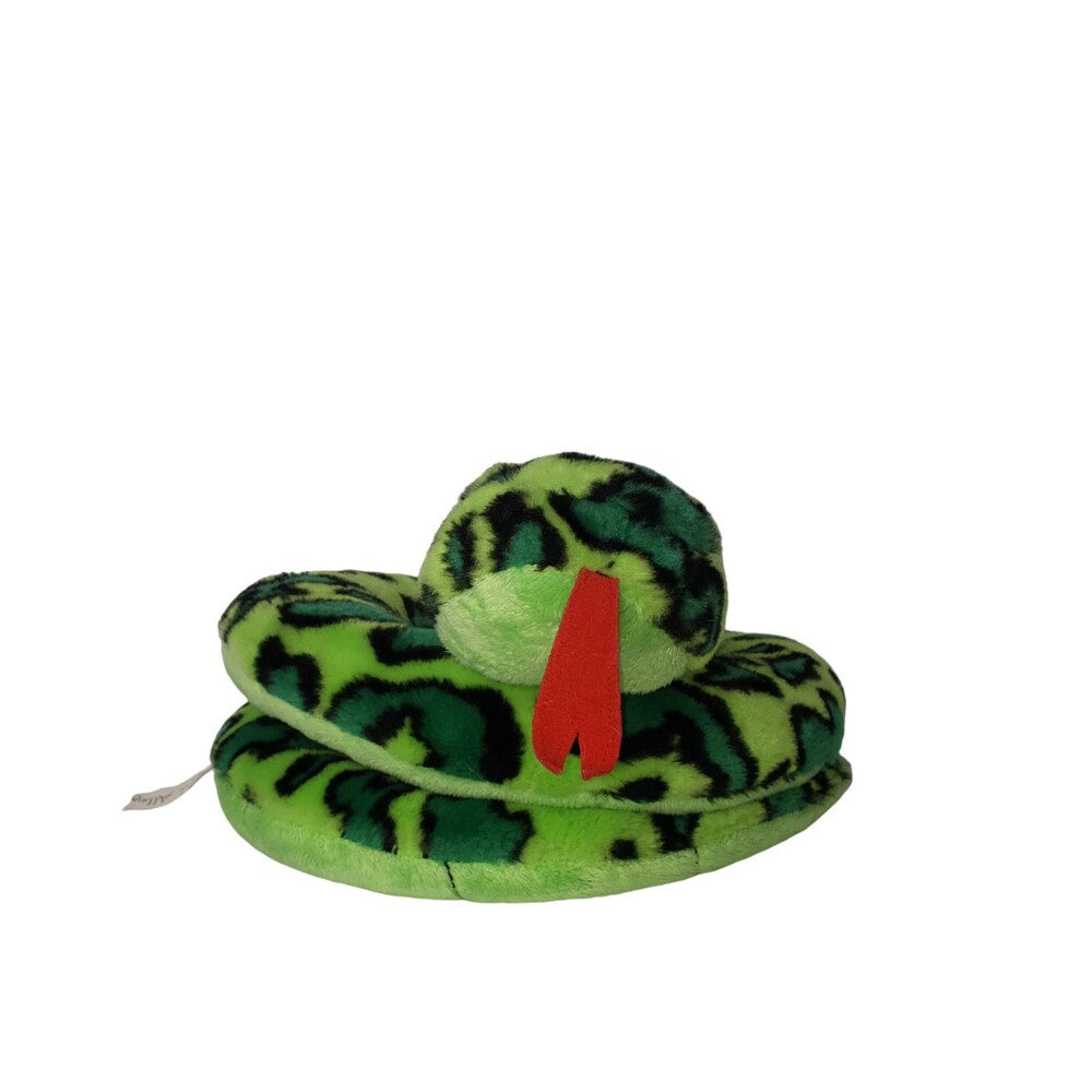 ANIMAL ALLEY Green Snake Plush Stuffed Animal